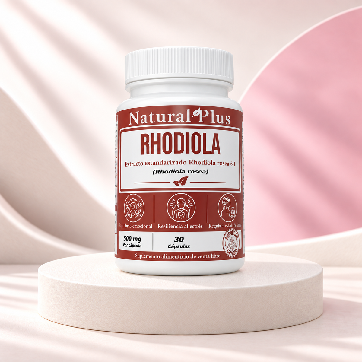 Rhodiola x 30 Cápsulas - Natural Plus